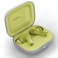 Casti Bluetooth Stereo motorola MOTO Buds, Wireless Earbuds, tip “In-Ear”, Kiwi Green