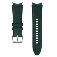 Bratara Samsung Hybrid Leather Band (20mm, S/M) pentru Galaxy Watch 4 / 4 Classic, Verde