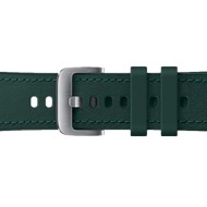 Bratara Samsung Hybrid Leather Band (20mm, S/M) pentru Galaxy Watch 4 / 4 Classic, Verde