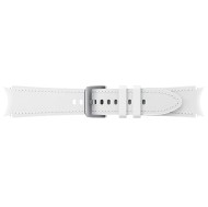 Bratara Samsung Hybrid Leather Band (20mm, M/L) pentru Galaxy Watch 4 / 4 Classic, White
