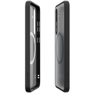 Galaxy S25 (S931) - Capac protectie spate Clear Magnet Case, Frost Negru