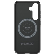 Galaxy S25 Plus (S936) - Capac protectie spate Magnet Aramid Case - Negru argintiu