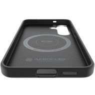 Galaxy S25 Plus (S936) - Capac protectie spate Magnet Aramid Case - Negru argintiu