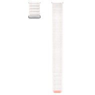 Bratara Samsung Fabric Band (XS) pentru Galaxy Watch 7, Roz Alb