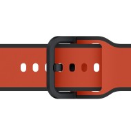 Bratara Samsung Two-tone Sport Band (20mm, M/L) pentru Galaxy Watch 5, Brick Red