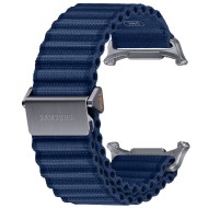 Bratara Samsung Trail Band (S/M/L) pentru Galaxy Watch Ultra 2, Albastru Navy