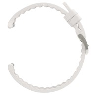 Galaxy Watch Ultra/Ultra (2025)- Bratara PeakForm Band (S/M/L), Alb Sand