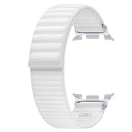 Bratara Samsung Galaxy Watch 8/8 Classic Fabric (S/M),  Alb