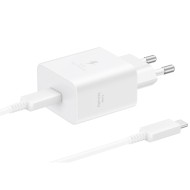 Incarcator retea Super Fast Charger 45W, port USB Type-C, Low Standby, cablu Type-C - Type-C (5A) inclus, Alb