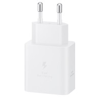 Incarcator retea Super Fast Charger 45W, port USB Type-C, Low Standby, cablu Type-C - Type-C (5A) inclus, Alb