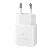 Incarcator retea Fast Charger 15W, port USB Type-C, fara cablu, Alb