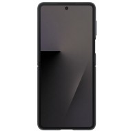 Capac protectie spate Samsung Galaxy Z Flip7 Ring Case (Silicone), Negru