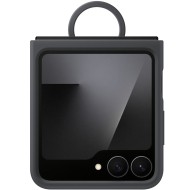 Capac protectie spate Samsung Galaxy Z Flip7 FE Silicone Case,  Negru