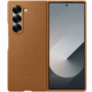 Galaxy Z Fold 6 - Capac protectie spate Kindsuit (Leather) Case - Maro
