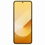 Capac protectie spate Samsung Galaxy Z Flip 6 / Galaxy Z Flip 7 FE, Silicone Case,  Galben