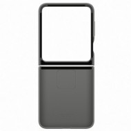 Capac protectie spate Samsung Galaxy Z Flip 6 / Galaxy Z Flip 7 FE, Silicone Case, Gri