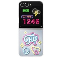 Capac protectie spate Samsung Galaxy Z Flip 6 FlipSuit Case, Transparent