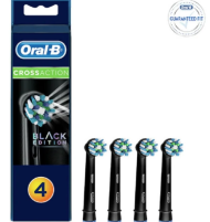 REZERVE PERIUTA DE DINTI ELECTRICA ORAL-B CROSS ACTION BLACK,  4 BUC